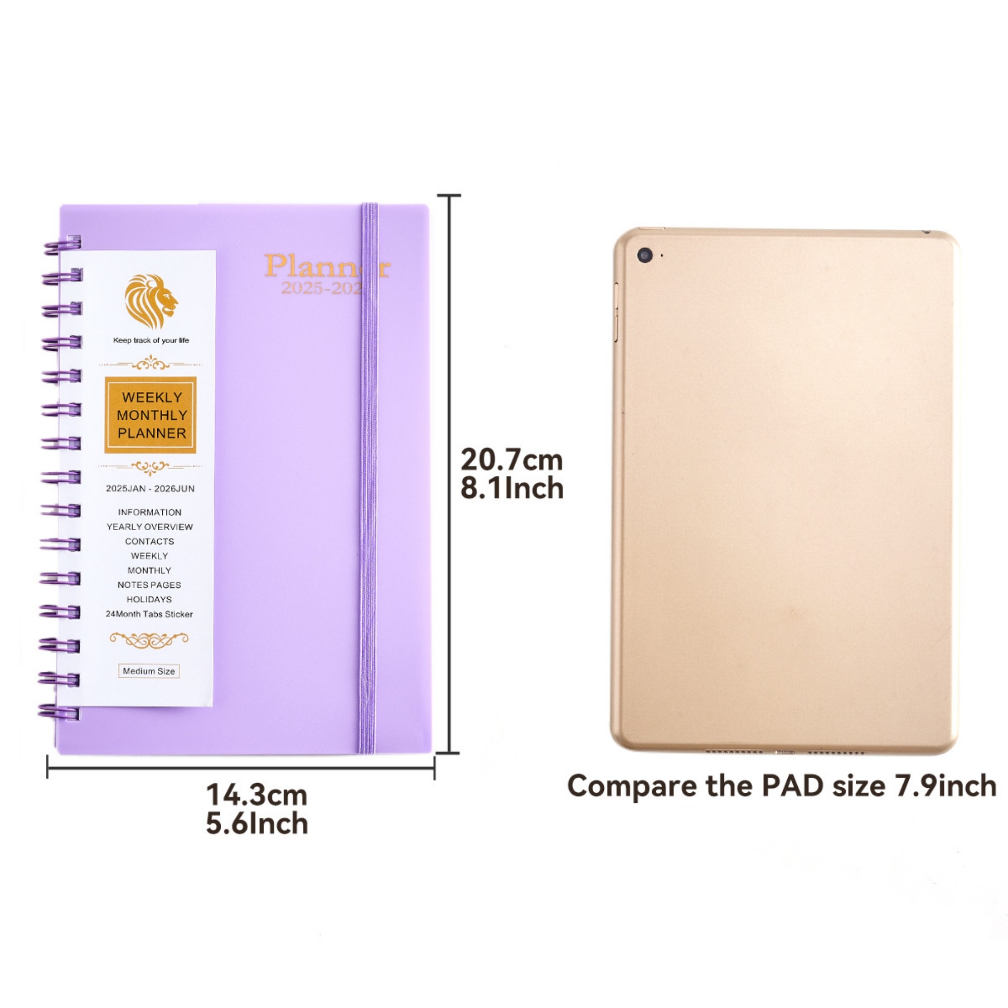 2025-2026 Weekly Monthly Planner Item No#11581 - Image 3