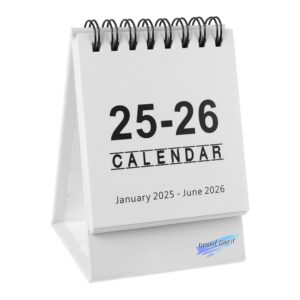 2025-2026 Mini Desk Standing Calendar Item No#12062