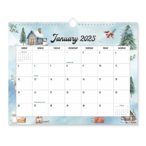 18 Months 14"*11" Wall Calendar From Jan 2025 To June 2026 Item No#12068