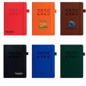 2025 Jan - Dec 5.8" X 8.4" A5 Bandaged Daily Planner Item No#12182