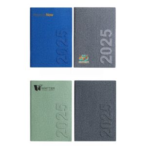 2025 Jan - Dec 5.8" X 8.4" A5 Daily Planner Item No#12184