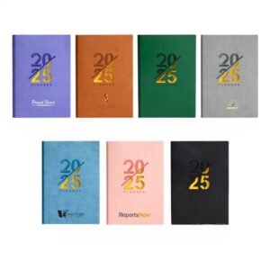 2025 Jan - Dec 5.8" X 8.4" A5 Daily Planner Item No#12186