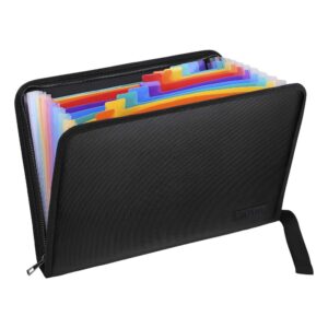 Fireproof Expanding File Folder With 13 Multicolored Pockets Item No#12207