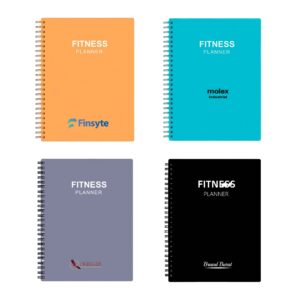 A5 68 Sheets Workout Log Book Item No#12425