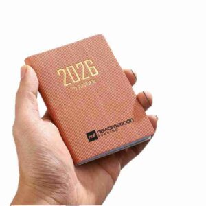 A7 PU Cover Pocket Notebook 2026 Item No#12977