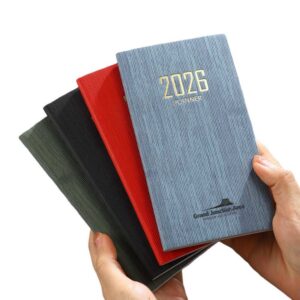 A6 PU Cover Pocket Notebook 2026 Item No#12983