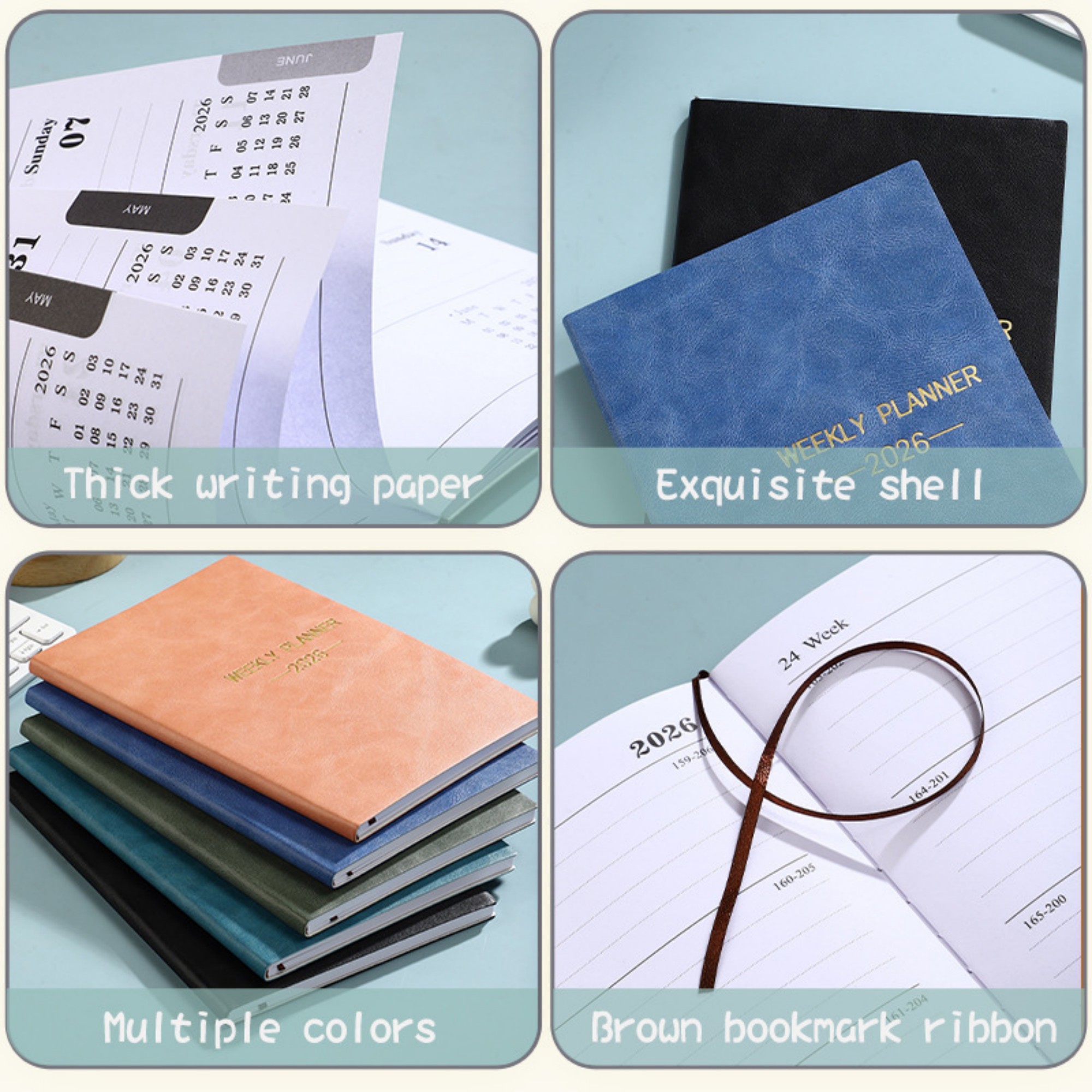 A5 2026 Weekly Planner Item No#12988 - Image 4