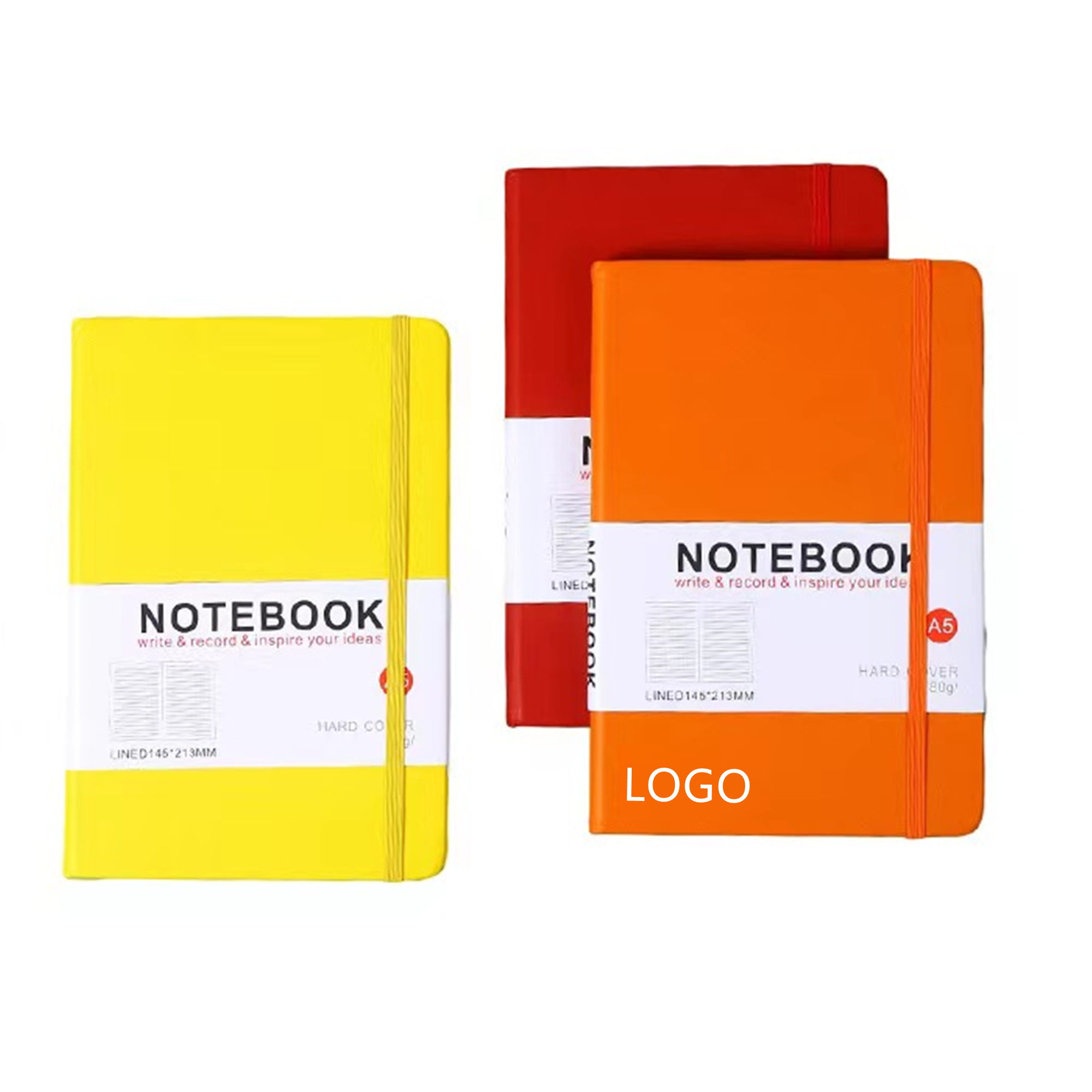 A5 Hardcover Lined Journal Notebook Item No#10130