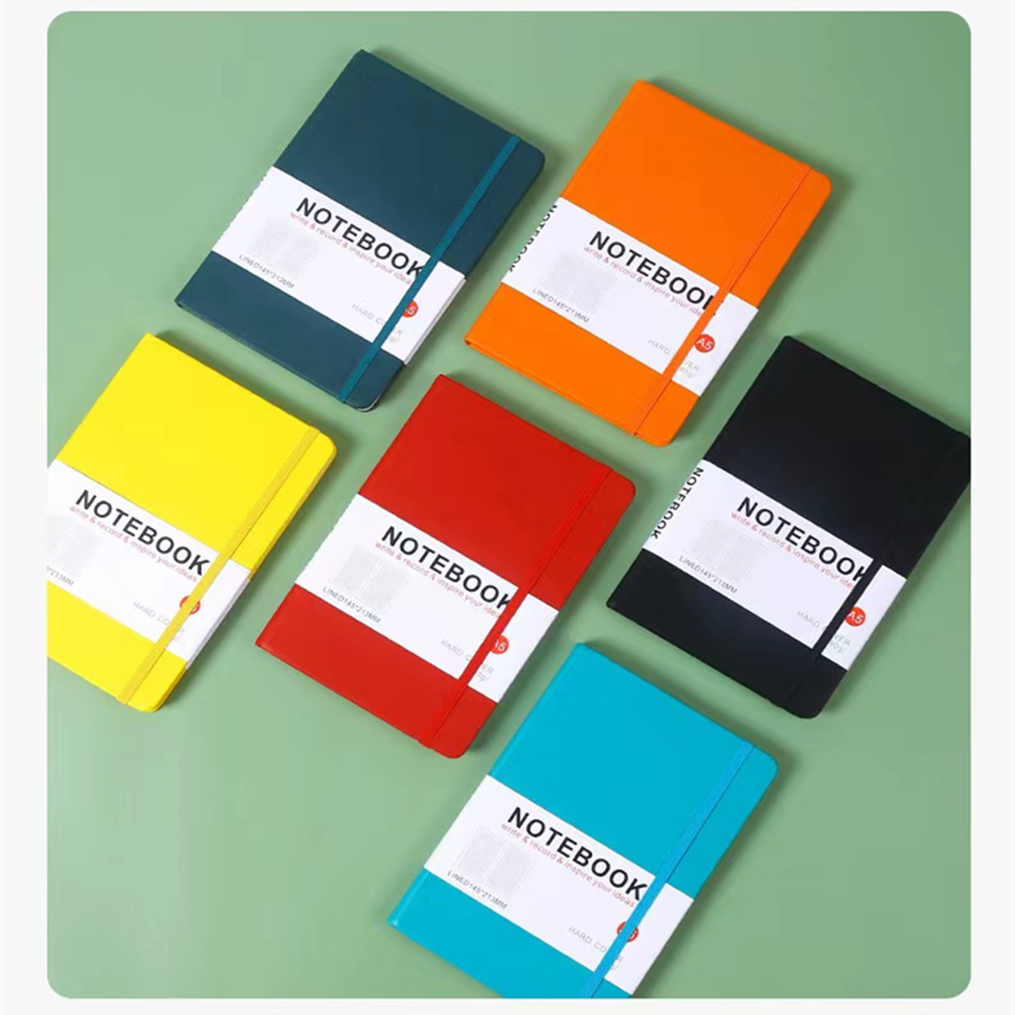 A5 Hardcover Lined Journal Notebook Item No#10130 - Image 4