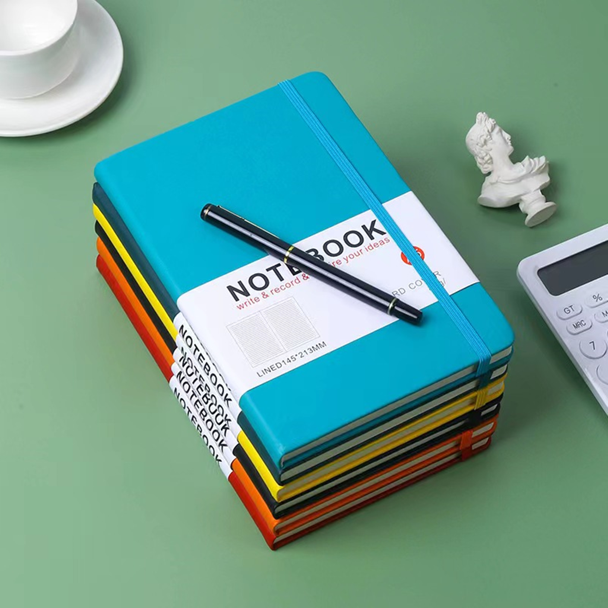 A5 Hardcover Lined Journal Notebook Item No#10130 - Image 5